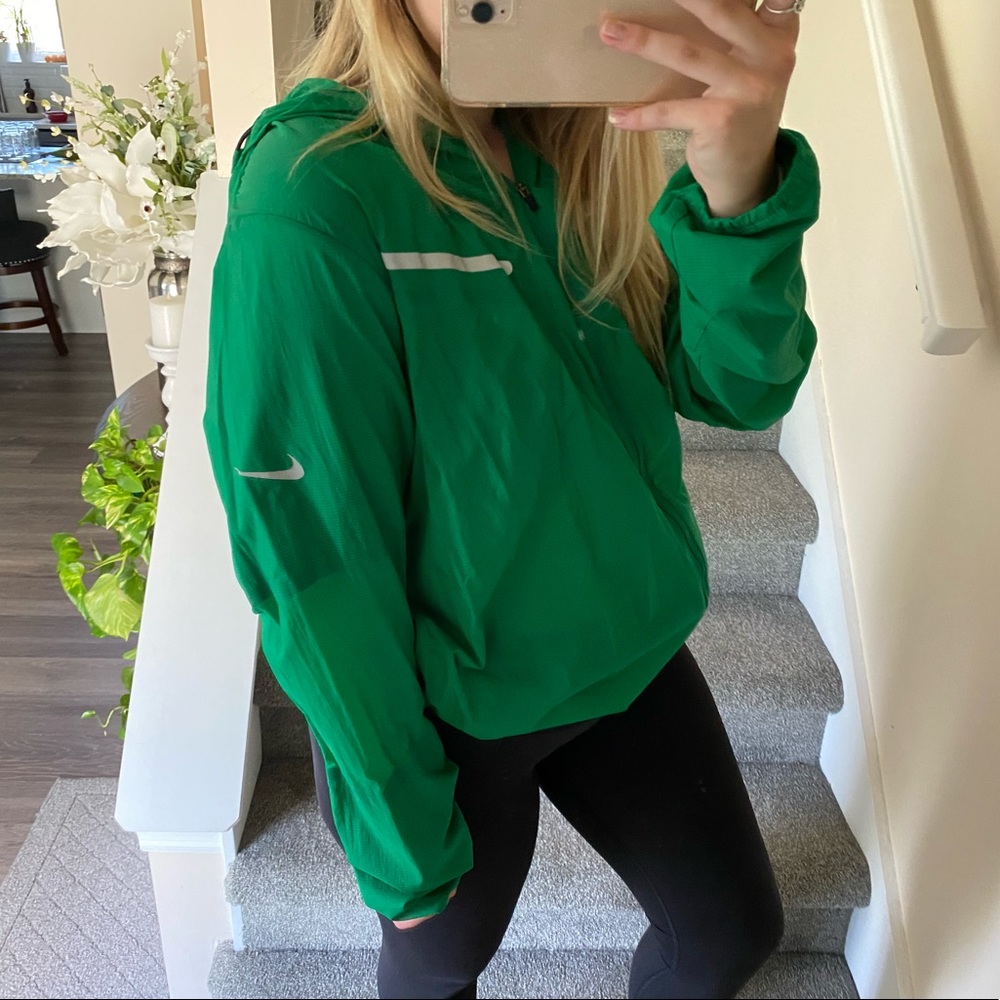 Green Nike Windbreaker